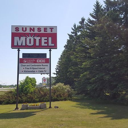 Sunset Motel Portage la Prairie Esterno foto